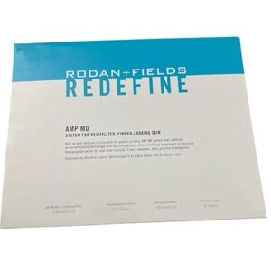 Rodan + Fields Redefine AMP MD System Anti-Aging Brand New in Box With Roller